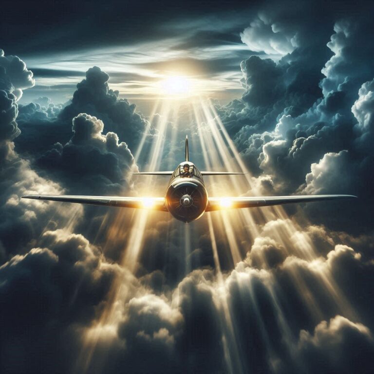 Weather Conditions & the Skill of the Pilot the Storm