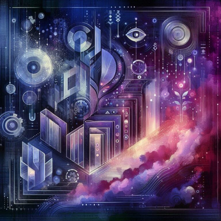 An image of the brain, a visual window connected to the threads of thought and mental growth. From this illumination, an intellectual foundation is born, opening the doors to the future, where technology transforms into bridges to awareness and creativity.