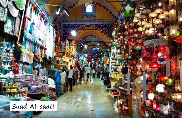 Laleli Market, Istanbul, this market is located in the Laleli district, one of the oldest parts of Istanbul by Suad